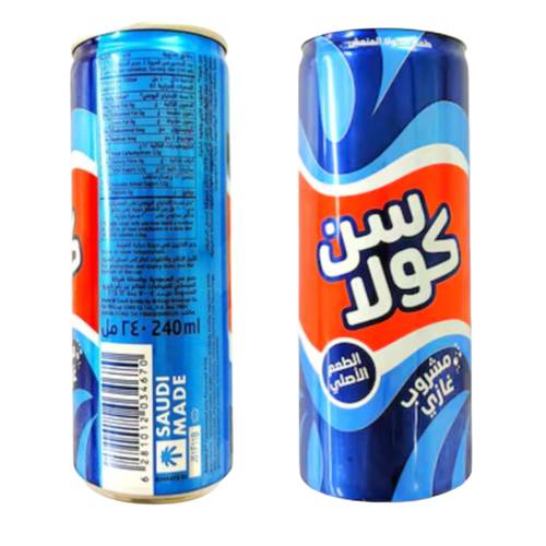 سن كولا الطعم الأصلي علبة 240 مل