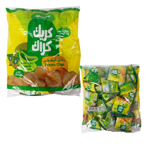 Crick Crick Potato Chips Special Hot Flavor 20 * 12 G