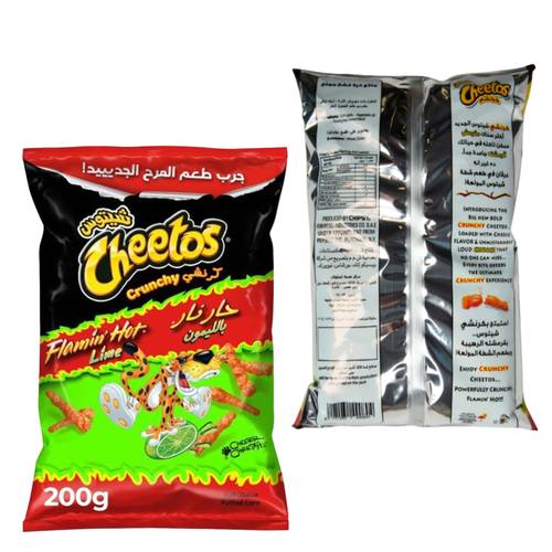Cheetos Flamin Hot Lime 200 G