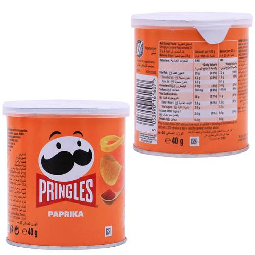 Pringles Potato Chips Paprika 40 G
