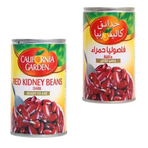 حدائق كاليفورنيا فاصوليا حمراء داكنه 400 جرام