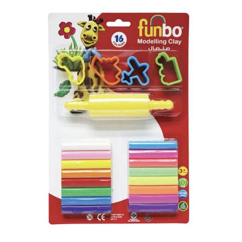 Fanboy Clay With a Set of 16 Molding Shapes