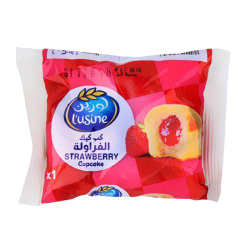 Lusine Strawberry Cup Cakes 30 G 