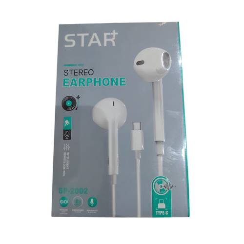 Star Wired Stereo Headphones Type-C