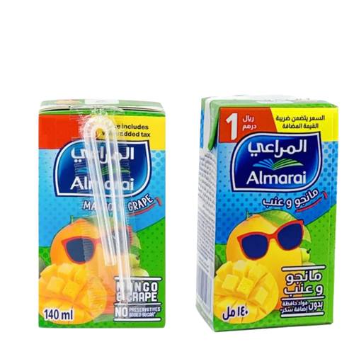 Almarai Mango & Grape Juice 140 ML