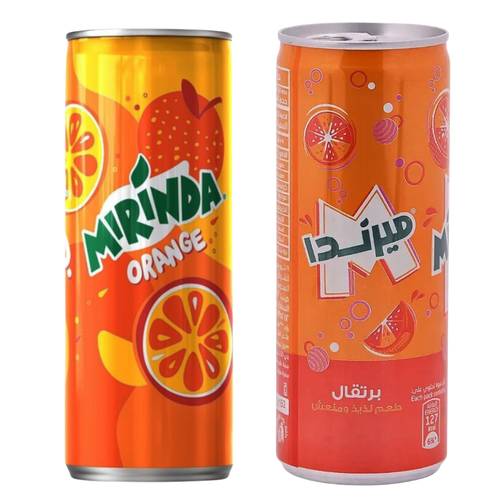 ميرندا  مشروب غازي برتقال 250 مل