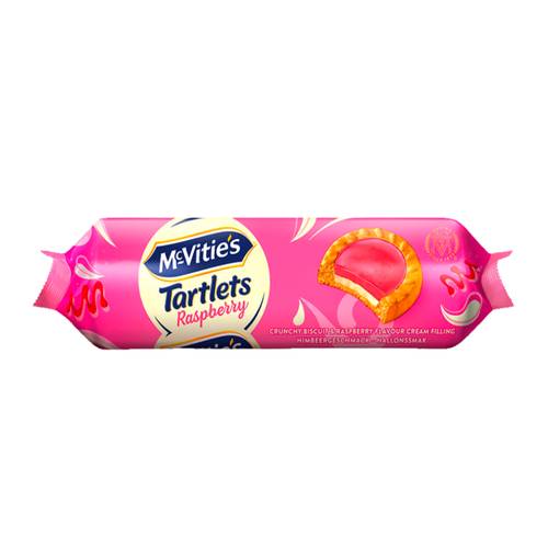 Mcvities Tartlets Raspberry Cheesecake Biscuits 100 G