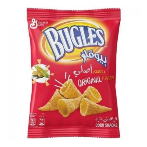 Bugles Corn Qarqish Original Flavor 125 G