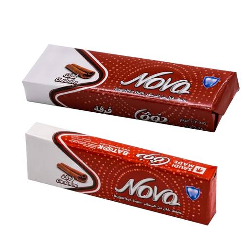 Nova Sugar Free Cinnamon Gum 12.5 G