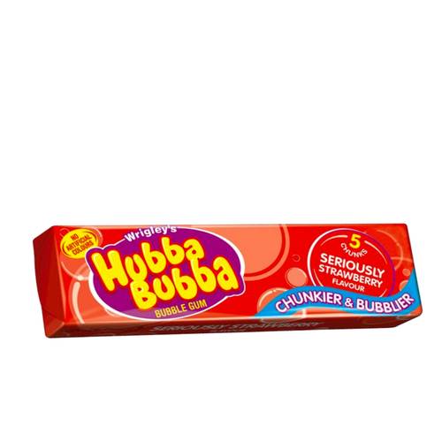 Haba Boba Strawberry Flavored Chewing Gum  5 PC * 7 G 
