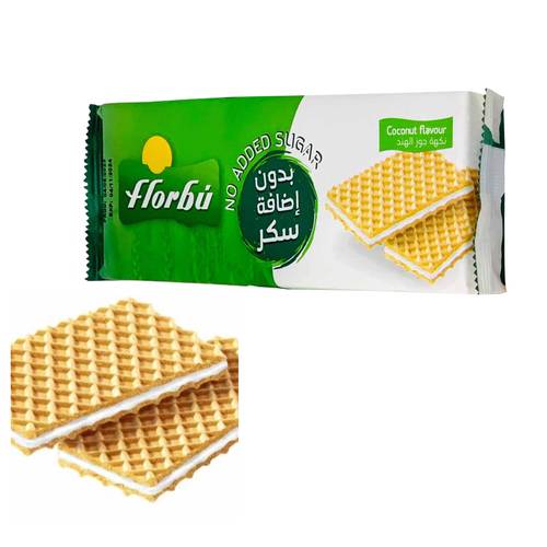 Florbo Coconut Biscuits No Added Sugar 160 G