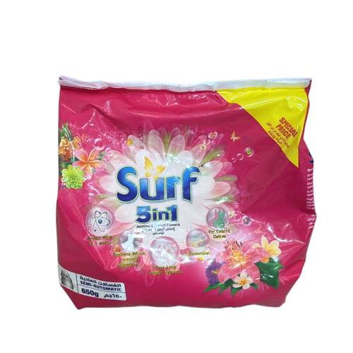 Surf 5 * 1 Laundry Powder with French Flowers and Jasmine 650 G