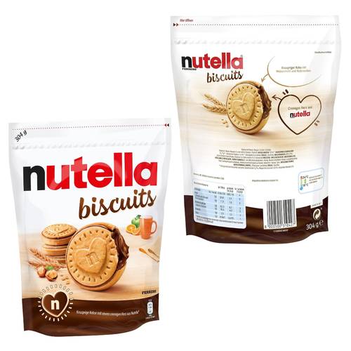 Nutella Cream Biscuits 304 G