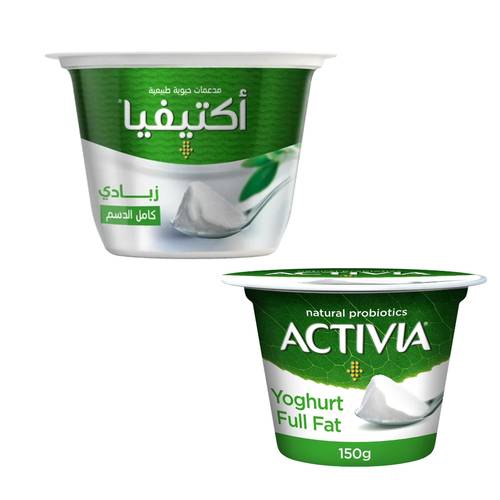 Activia Yoghurt Full Fat 150 G
