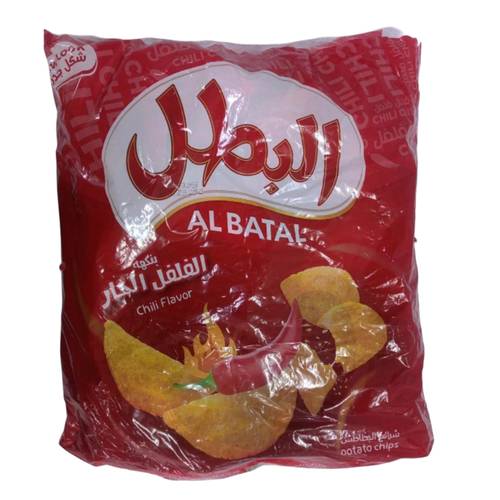  Al Batal Potato Chips Chili Flavor 20 * 15 G