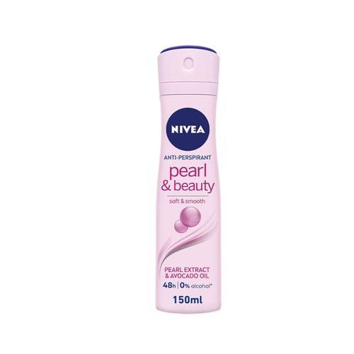 NIVEA Pearl & Beauty Antiperspirant for Women 150 Ml
