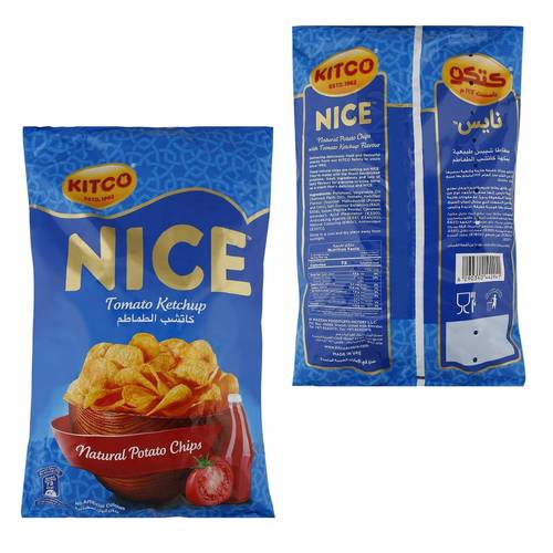 Kitco Nice Potato Chips Tomato Ketchup 12 G