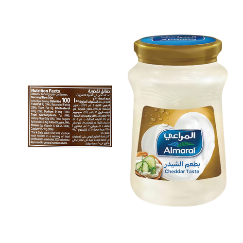 Al Marai Spreadable Cheddar Cheese 500 G