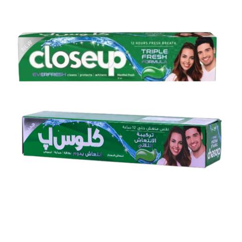 كلوس اب معجون اسنان بالنعناع المنثول المنعش 75 مل