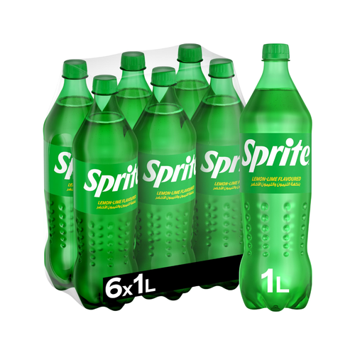 سبرايت مشروب غازي 6 علب * 1 لتر