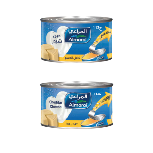 المراعي جبن شيدر كامل الدسم 113 جرام