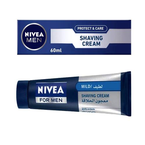 Nivea Shaving Cream Protect & Care Original 60 ML