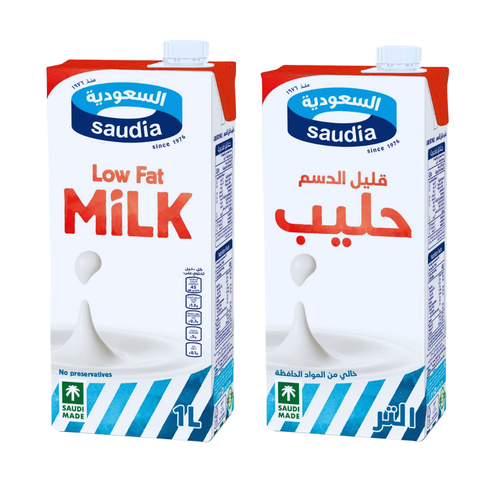 ALSaudia Low Fat Milk 1 L