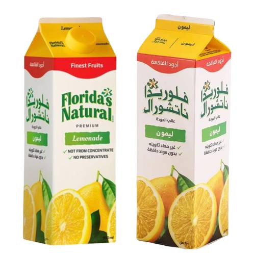 Florida Natural Lemon Flavored Juice 900 ML