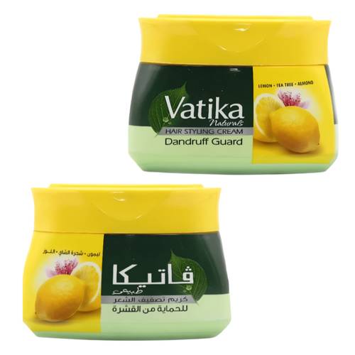Vatika Anti-Dandruff Cream With Lemon Tea Tree & Almond 140 ML