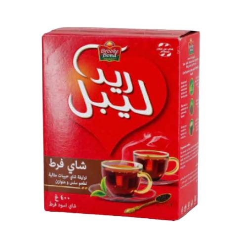 رد ليبل شاي أسود فرط 400 جرام