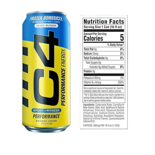 C4 Energy Drink Cherry & Citrus 500 G
