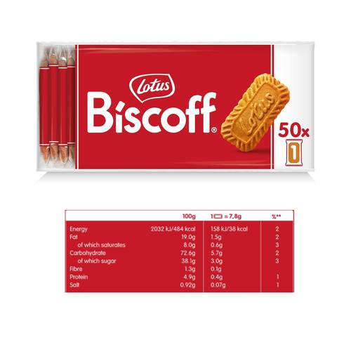 Lotus Biscoff Biscuits 10 PC * 312.5 G