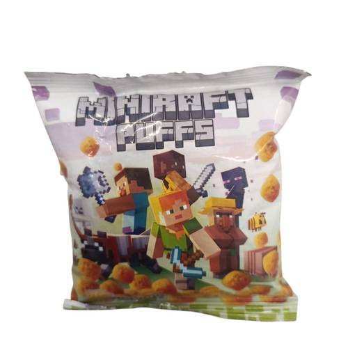 Minecraft Corn Puffs with Cheese 14 G