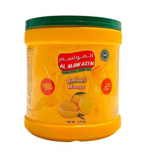 المواسم عصير مانجو بودرة 2.5 كيلو