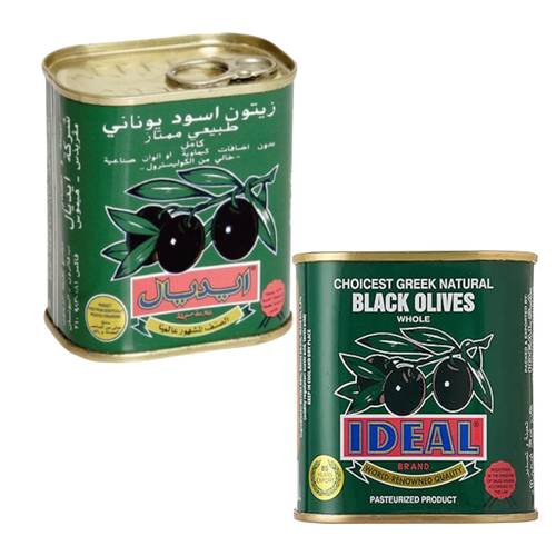 Ideal Black Olives 125 G