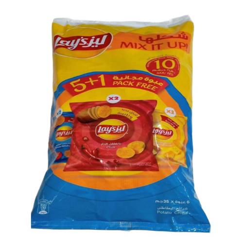 ليز بطاطس مشكل 6 * 35 جرام
