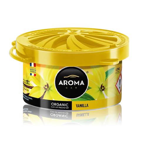 Aroma Organic Car Air Freshener Fresh Vanilla 40 G