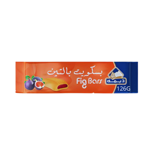 ديمة بسكويت التين 126 جرام    