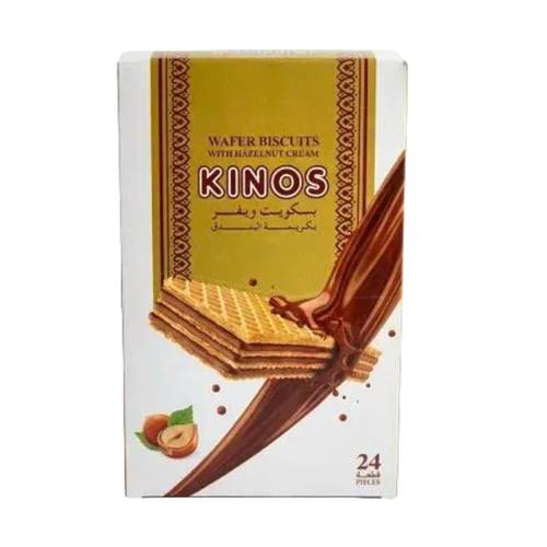 كينوس بسكويت ويفر محشو بكريمة البندق 24 * 20 جرام