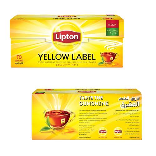 Lipton Yellow Label Tea 25 Bags