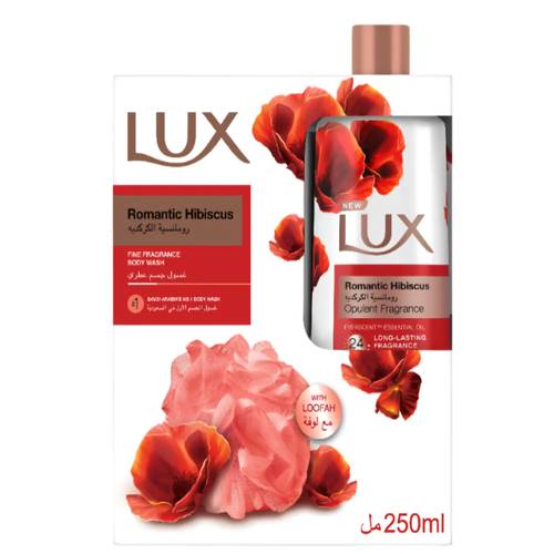 Lux Body Wash Hibiscus Scent 250 ML