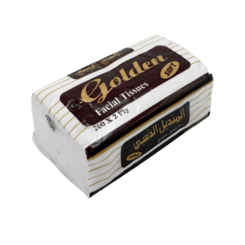 Golden Facial Tissues 200 Tissues