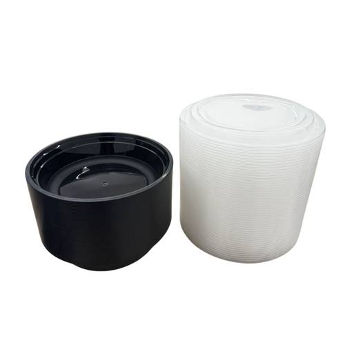 QS Round Microwave Box,32Capacity, 50 Pieces 