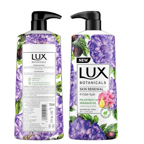 Lux Shower Gel With Fig Extract & Geranium Oil 700 ML