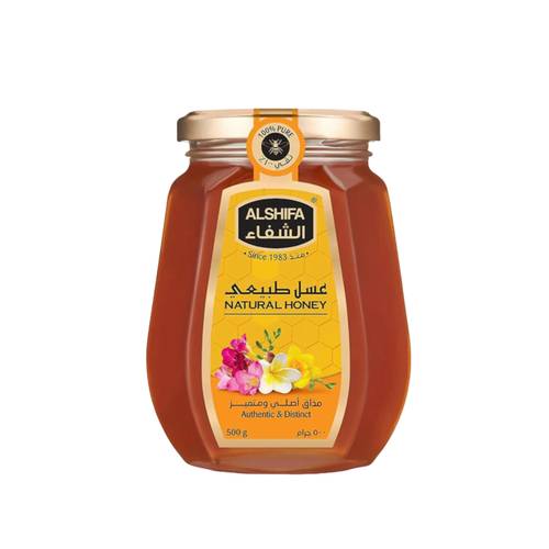 الشفاء عسل الطبيعي 500 جرام 
