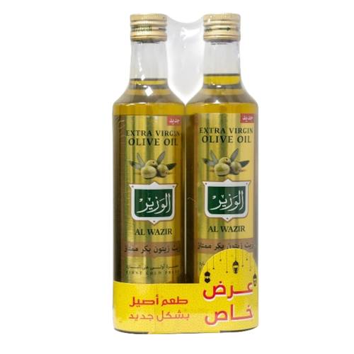 الوزير زيت زيتون بكر 2 * 500مل