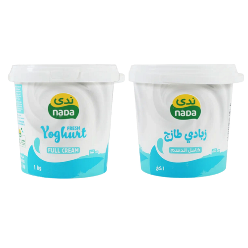 Nada Fresh Yoghurt Full Cream 1 KG