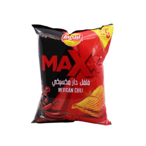 Lay's Max Potato Chips with Mexican Chili 105 G
