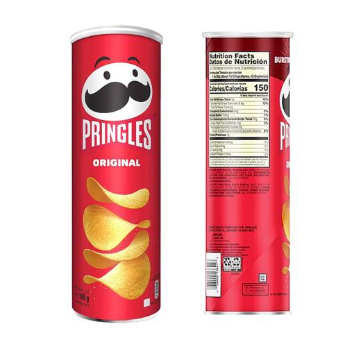 Pringles Original Potato Chips 165 G