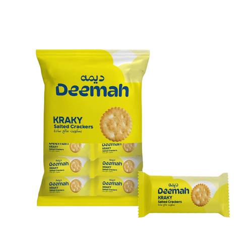Deemah biscuit plain with salt 12 G